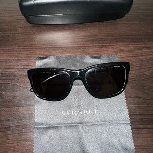 Versace Dark Frame Sunglasses